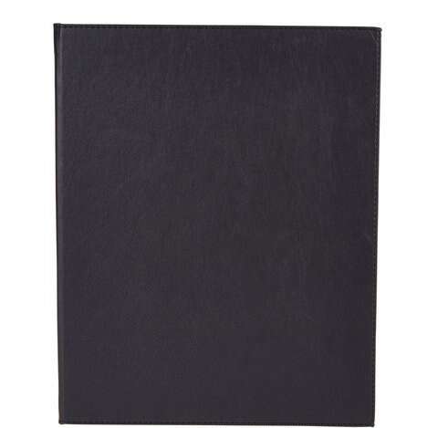 - LMD-811BK Black Two-Views Menu Cover for 8.5x11-Inch Insets