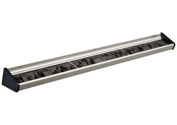 MHH-24, 24" Mop & Broom Rack w/Rubber Bristles