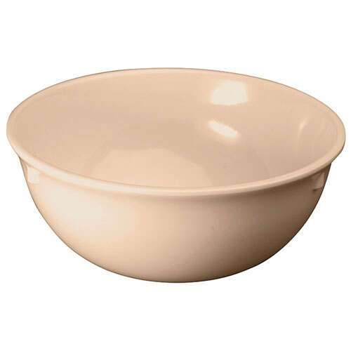 Winco MMB-15, 15-Ounce 4.25-Inch Diameter Melamine Nappies, Tan, 1 Dozen, NSF