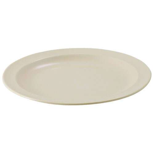 - MMPR-10, 10.25-Inch Round Melamine Plates, Tan, 1 Dozen, NSF