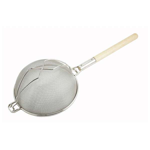 - MST-12D, 12-Inch Double Mesh Strainer with Reinforced Bowl