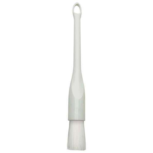 - NB-10R, 1-Inch Diameter Round Nylon Bristle Pastry Brush with Plastic Handle