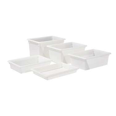 - PFFW-15, 18x26x15-Inch White Polypropylene Food Storage Box