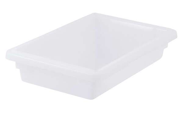 PFHW-3, 18x12x3-Inch White Polypropylene Food Storage Box