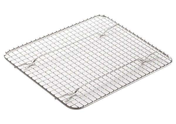 - PGWS-810, 10x8-Inch Pan Grate for Half-Size Steam Pan, Stainless Steel