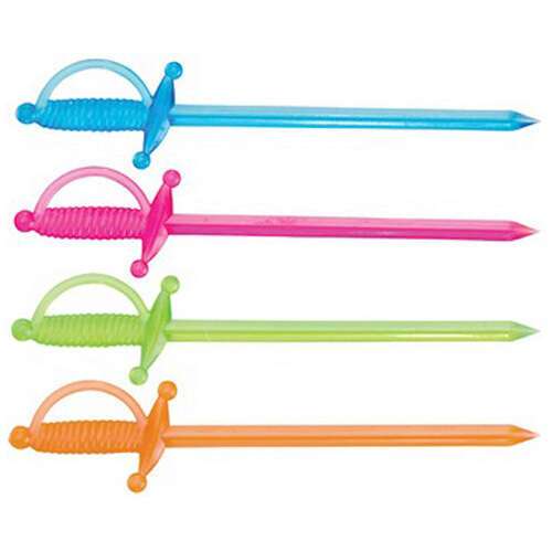 - PK-S3, Plastic Sword Picks, 500/PK