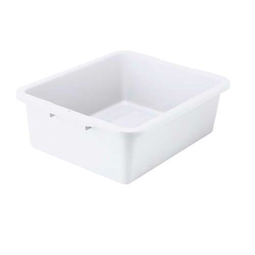 - PLW-7W, 20.75x16.75x7-Inch Heavy Duty Dish Box, White