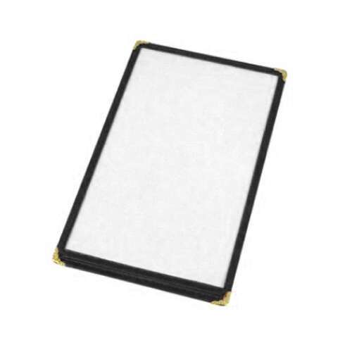 - PMC-9K, 12x9.5-Inch Single Menu Cover, Black