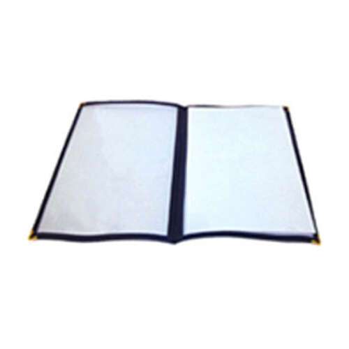 - PMCD-9K, 12x9.5-Inch Double Fold Menu Cover, Black