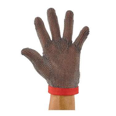 - PMG-1M, Medium Reversible Red Protective Mesh Glove