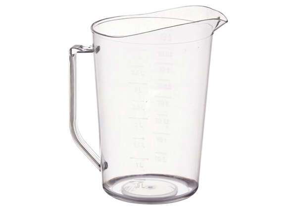 Winco PMU-400, 4-Quart Polycarbonate Measuring Cup