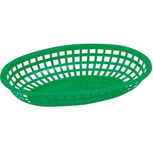 - POB-G, Large Oval Basket, Shining Green, 1 Dozen