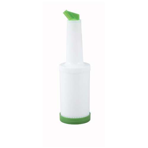 - PPB-2G, 2-Quart Juice Pour Bottle with Green Spout Lid
