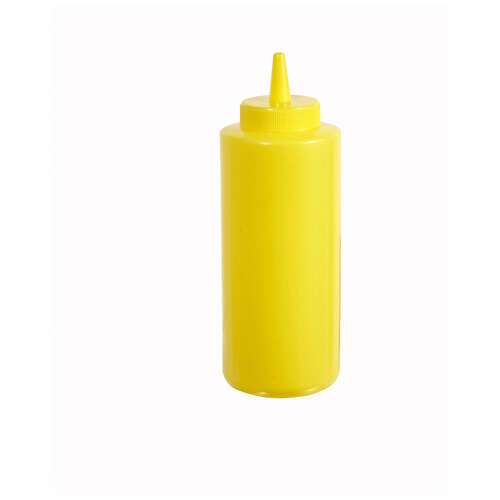 - PSB-08Y, 8-Ounce Yellow Plastic Squeeze Bottle