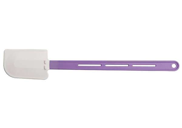 - PSH-16P, 16.25" Silicone Scraper, Flat Blade, Heat Resistant, Purple