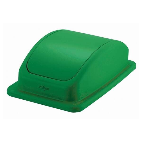 - PTCL-23GR, Green Plastic Swing Lid for PTC-23GRC Trash Can
