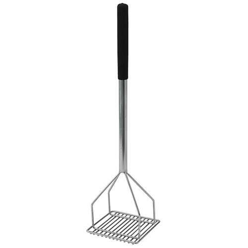 - PTMP-24S, 5.25x24-Inch Square Potato Masher, Polypropylene Handle