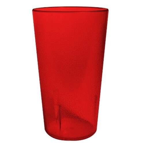 - PTP-16R, 16-Ounce Red Pebbled Plastic Tumblers, 1 Dozen