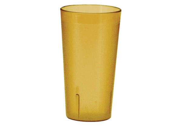 PTP-20A, 20-Ounce Amber Pebbled Plastic Tumblers, 1 Dozen
