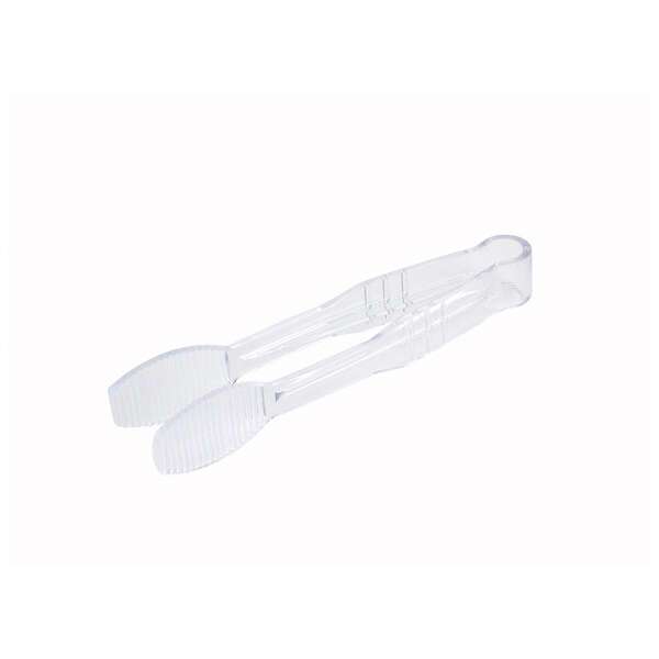 - PUTF-6C, 6-Inch Polycarbonate Flat-Grip Tong, Clear