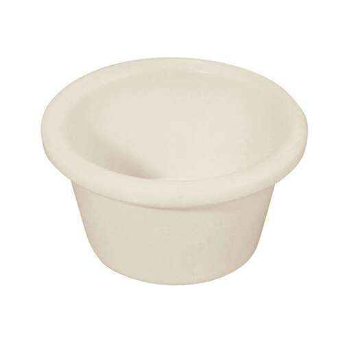 Winco RP-3B, 3-Ounce Plain Melamine Ramekins, Bone, 1 Dozen