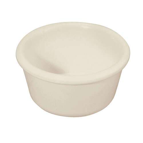 Winco RP-4B, 4-Ounce Plain Melamine Ramekins, Bone, 1 Dozen