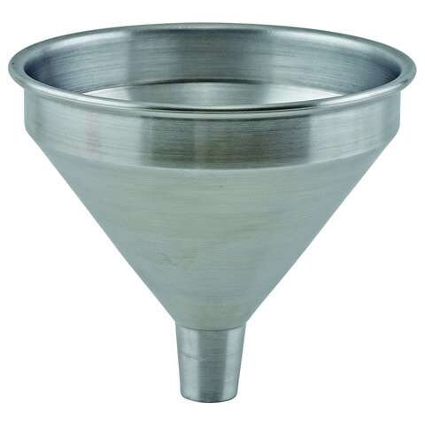 Winco SAF-05,.5 pt Spun Aluminum Funnel, 3.8" Dia x 3.63"H