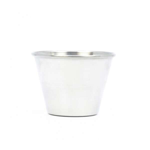 - SCP-25, 2.5-Ounce Stainless Steel Sauce Cup, 1-Dozen