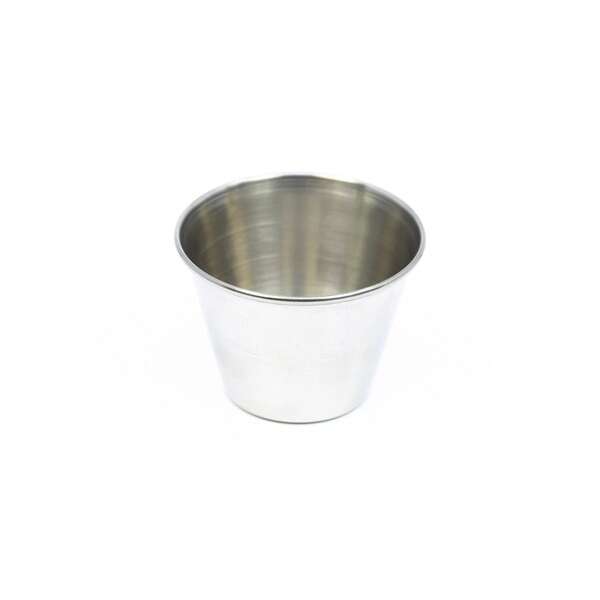 SCP-25, 2.5-Ounce Stainless Steel Sauce Cup, 1-Dozen