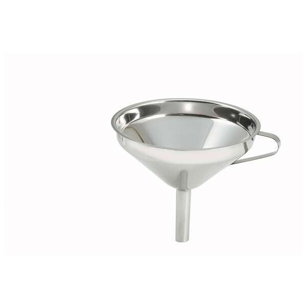 - SF-6, 5.75-Inch Stainless Steel Wide Mouth Funnel