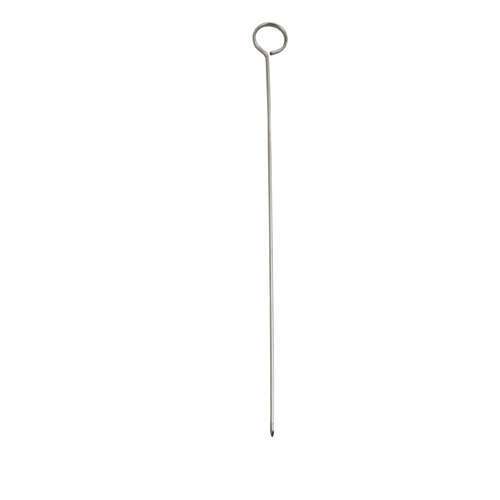 - SKO-12, 12-Inch Oval-Tipped Skewer, Stainless Steel