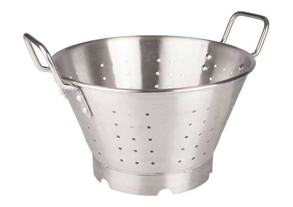 - SLO-11, 11-Quart Stainless Steel Colander with Base