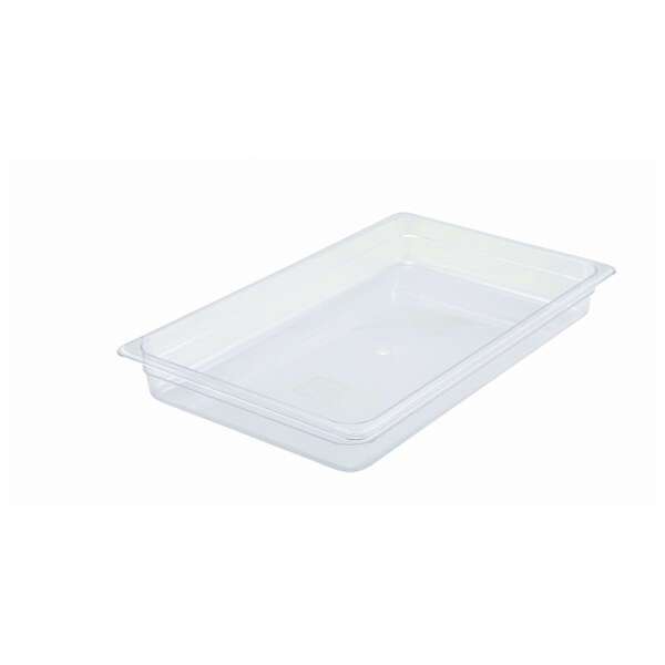 - SP7102, 2.5-Inch Deep Full-Size Polycarbonate Food Pan, NSF
