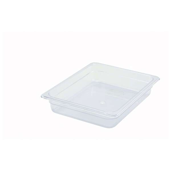 - SP7202, 2.5-Inch Deep Half-Size Polycarbonate Food Pan, NSF