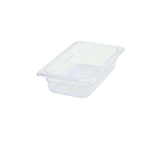 - SP7402, 2.5-Inch Deep One-Fourth Size Polycarbonate Food Pan, NSF