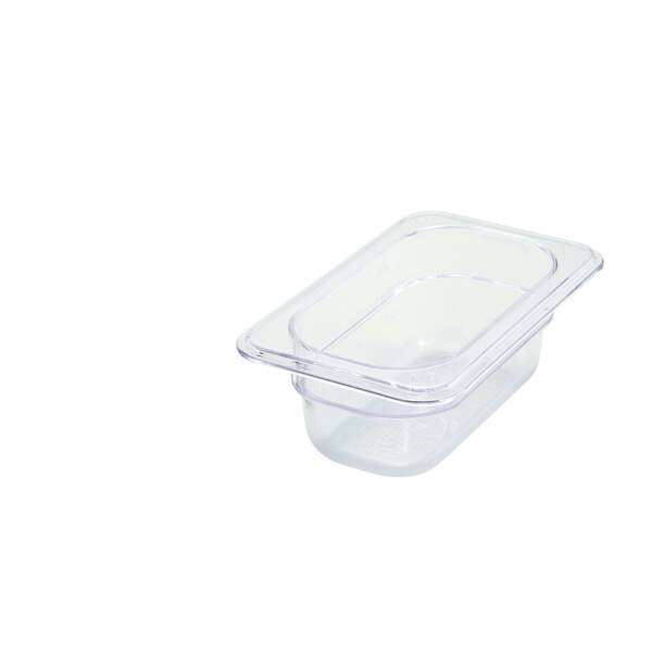 - SP7902, 2.5-Inch Deep One-Ninth Size Polycarbonate Food Pan, NSF