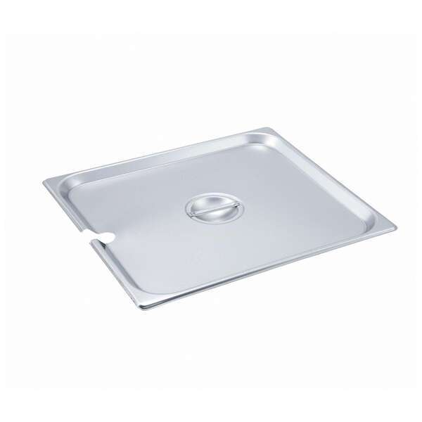 - SPCTT, Two-Thirds Size Slotted Steam Table Pan Cover, NSF