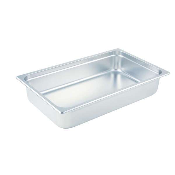 - SPJL-104, 4-Inch Deep, Full-Size Anti-Jamming Steam Table Pan, 25 Gauge, NSF