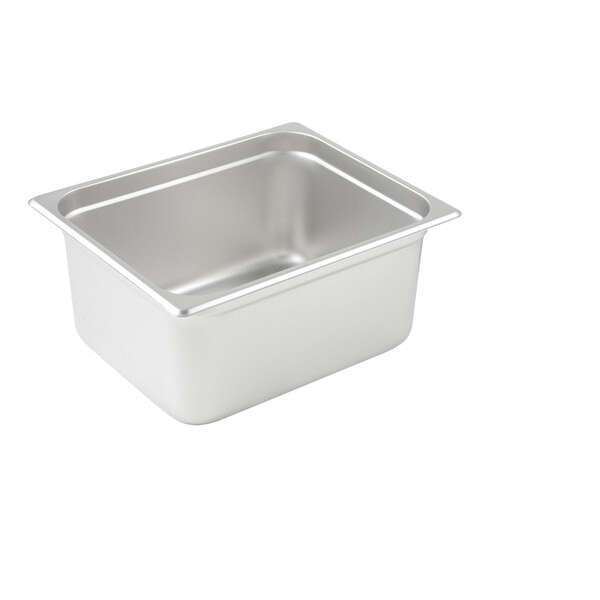 - SPJL-206, 6-Inch Deep, Half-Size Anti-Jamming Steam Table Pan, 25 Gauge, NSF