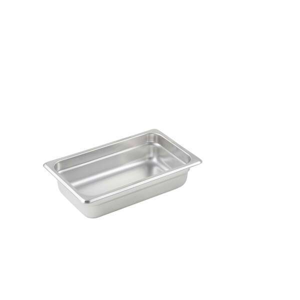 - SPJL-402, 2.5-Inch Deep, Quarter-Size Anti-Jamming Steam Table Pan, 25 Gauge, NSF