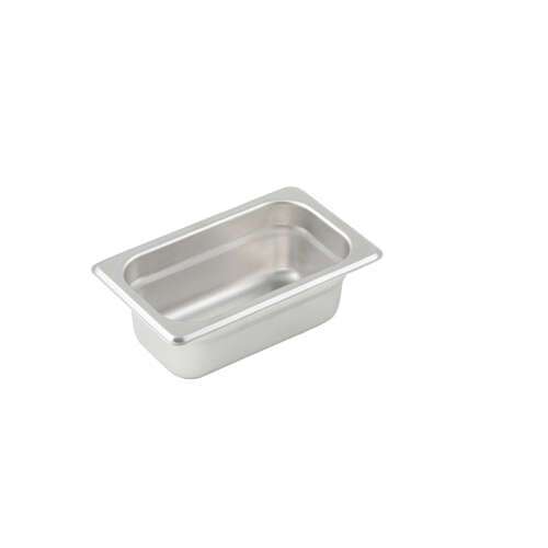 - SPJL-902, 2.5-Inch Deep, One-Ninth Size Anti-Jamming Steam Table Pan, 25 Gauge, NSF