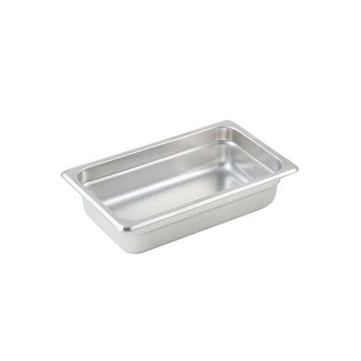 Winco SPJM-402, 2.5-Inch Deep Quarter-Size Quarter Size Anti-Jamming Steam Table Pan