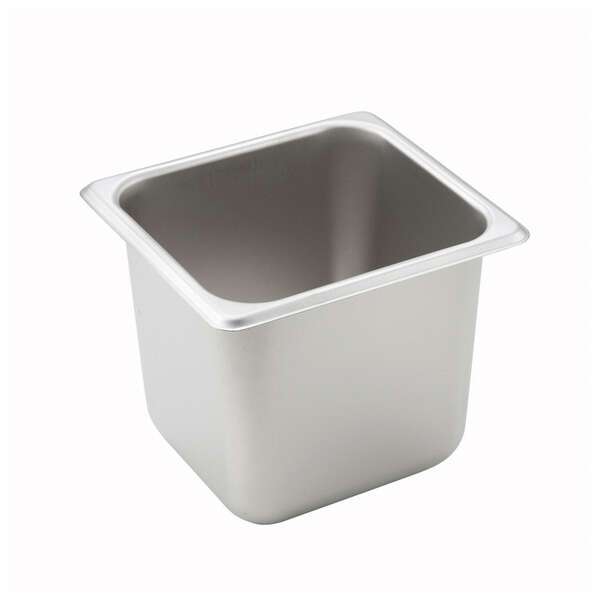 - SPS6, 6-Inch One-Sixth Steam Table Pan, NSF