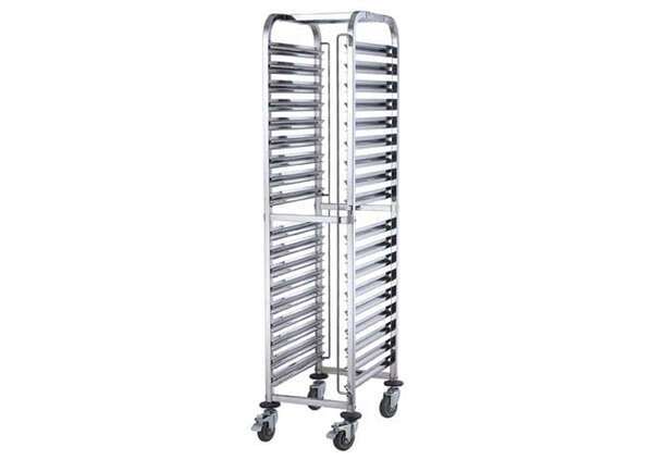 - SRK-36 36-Tier Stainless Steel Rack for Sheet Pans, 1.5-Inch Spacing, EA