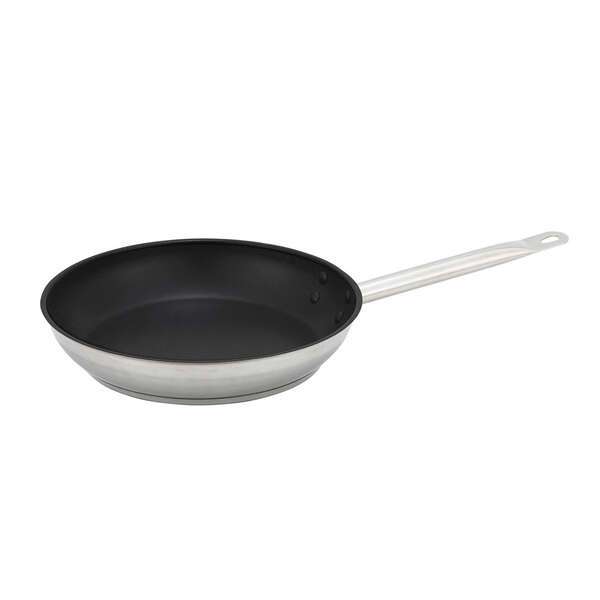 - SSFP-8NS, 8-Inch Non-Stick Stainless Steel Fry Pan, NSF