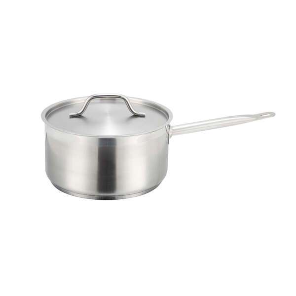 - SSSP-6, 6-Quart Stock Pot with Cover, Stainless Steel, NSF