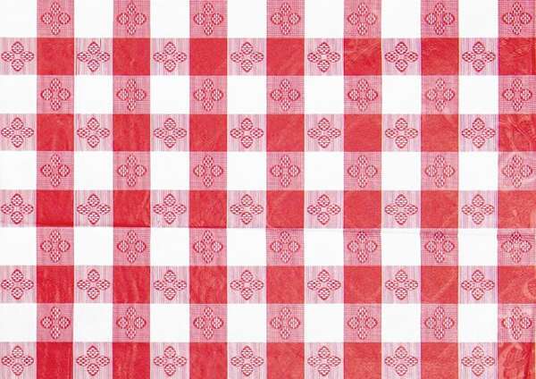 TBCS-52R, 52x52-Inch Red Square Table Cloth