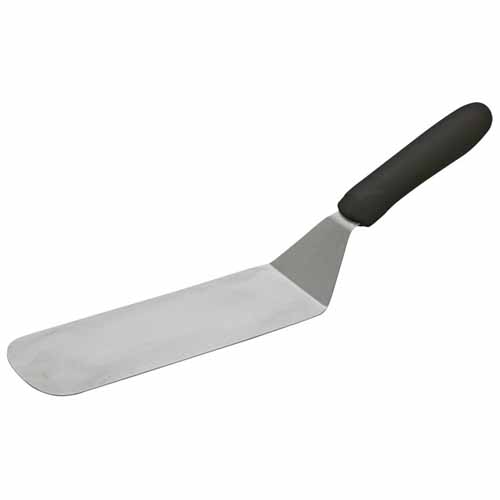 - TKP-90, Offset Flexible Turner with 8.25x2.88-Inch Blade and Black Polypropylene Handle, NSF