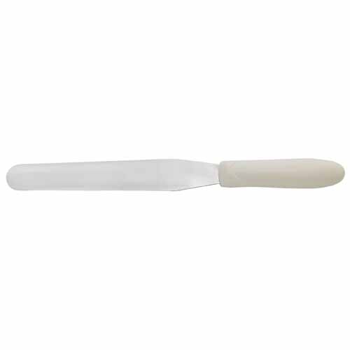 - TWPS-7, Bakery Spatula with 7.94x1.25-Inch Blade and White Polypropylene Handle, NSF