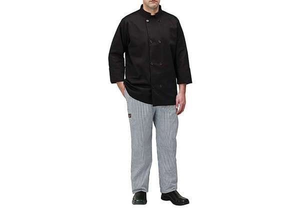 UNF-6KXL, Chef Jacket, Black, XL